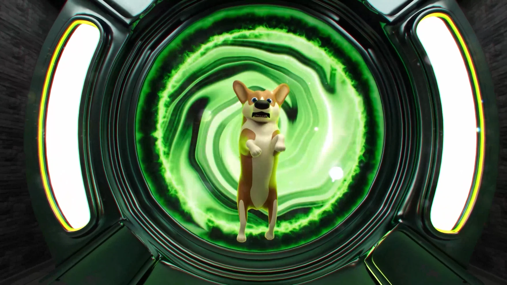 The Portal — a frame from the animated short